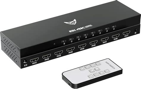 hdmi vga junction box|hdmi switch box with remote.